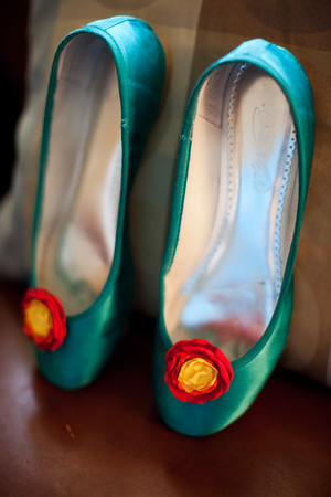 Custom DIY Wedding Shoes Wedding Photos of DIY Shoes