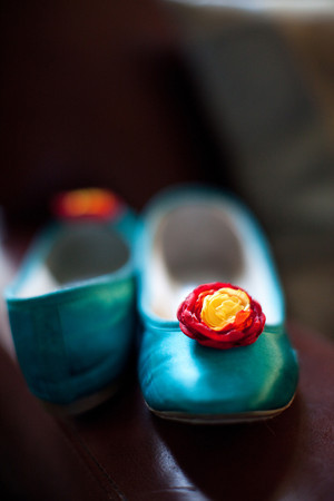 DIY Recycled Fabric Wedding Shoes DIY Wedding Shoes