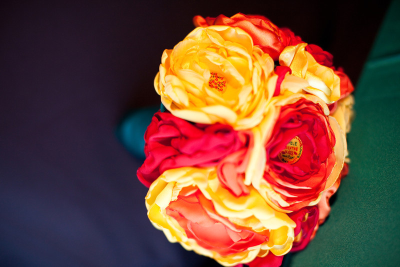 Personal Message in Wedding Flower Bouquet DIY Wedding Flower Bouquet