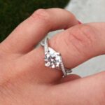 engagement ring photos for brides
