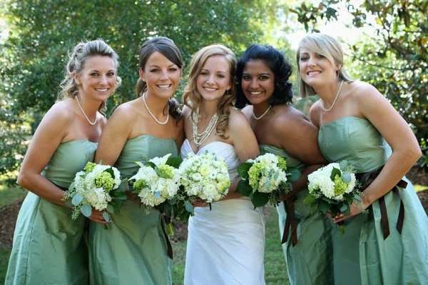 jade charcoal bridesmaid dresses