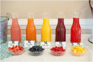 Mimosa brunch bridal shower