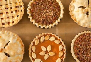 fall wedding desserts pie