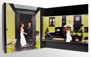 professional flush mount wedding album