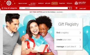 set up wedding registry