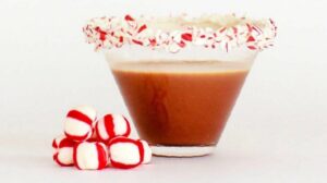 winter wedding cocktails peppermint love