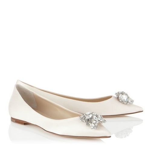 Jimmy Choo wedding flats
