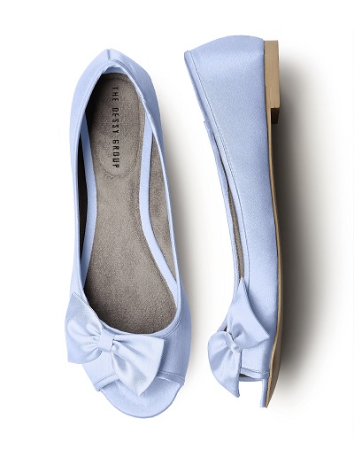 something blue wedding flats