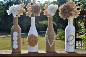 Wine Bottle Wedding Decorations