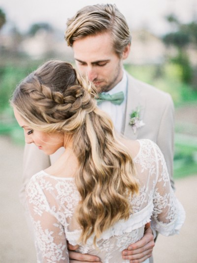 bridal hair