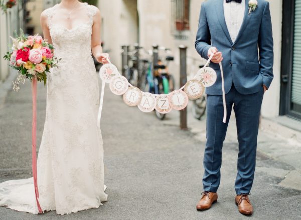 wedding donations - wedding thank you