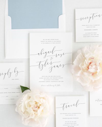 Calligraphy Invitation