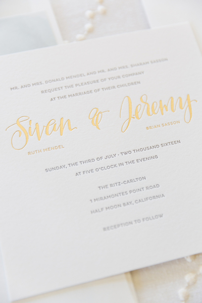invitation card - larissa cleveland photography