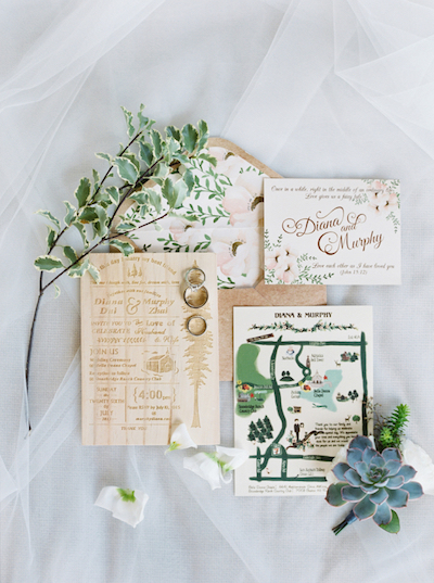invitation card - stephanie brazzle photography